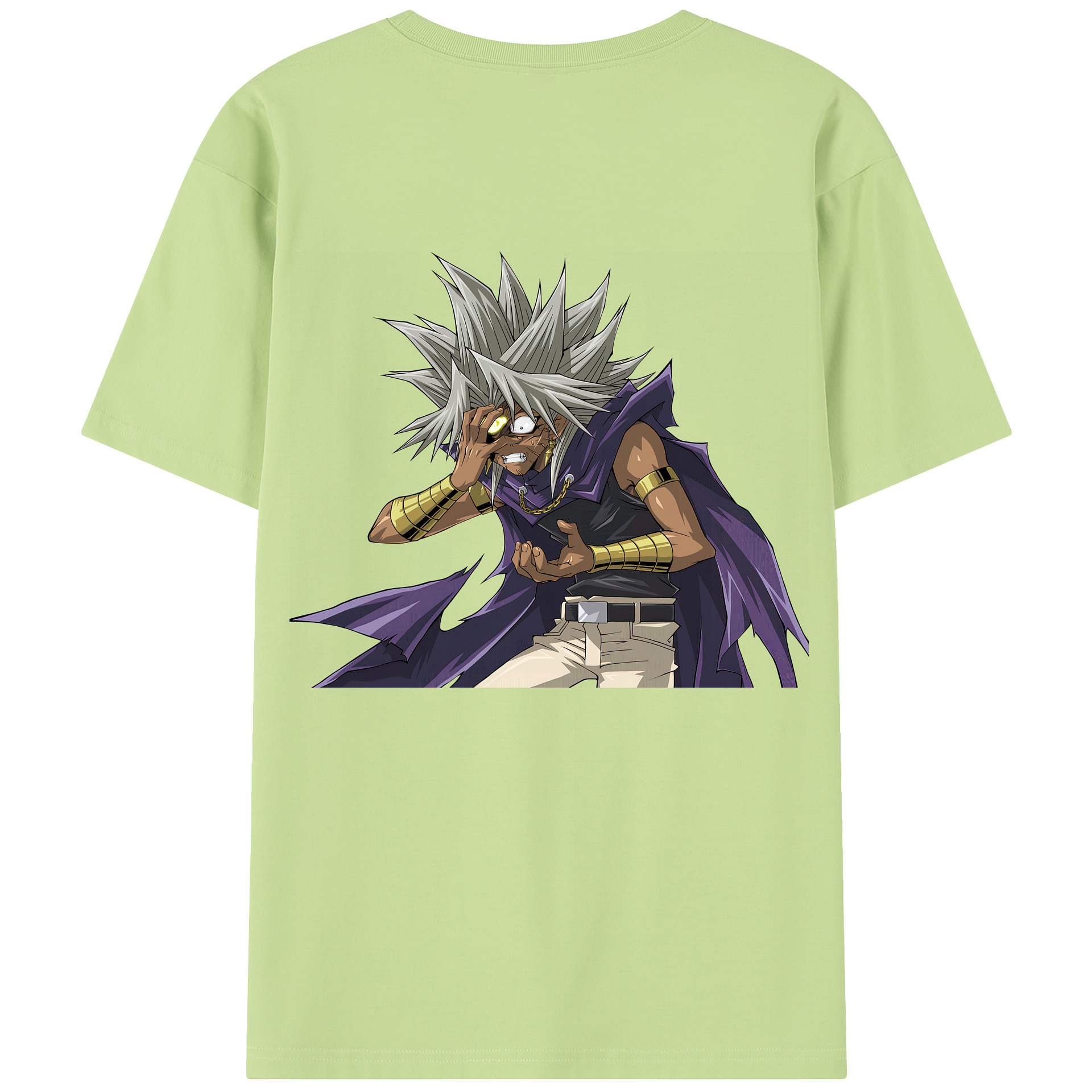 （画像用） 遊☆戯☆王 Yu-Gi-Oh! 綿100％半袖Tシャツ（背面プリント）